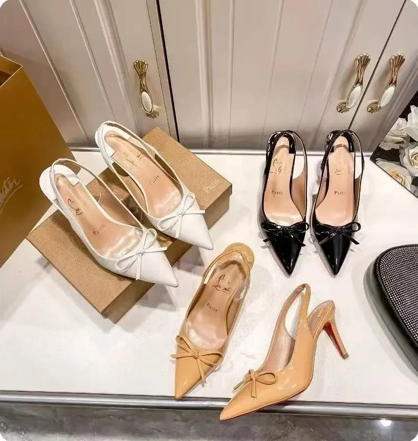 Christian Louboutin Women's Slingback High Heels