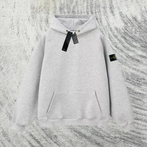 Stone Island Hoodie Burgundy - 10