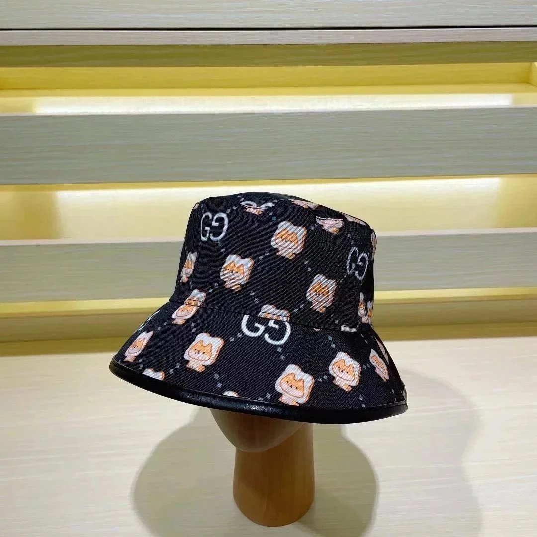 Gucci Hats GG Monogram Bucket Hat and Baseball Cap image 8