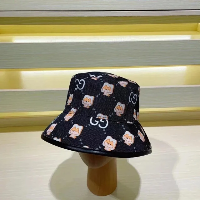 Gucci Hats GG Monogram Bucket Hat and Baseball Cap product detail image 7