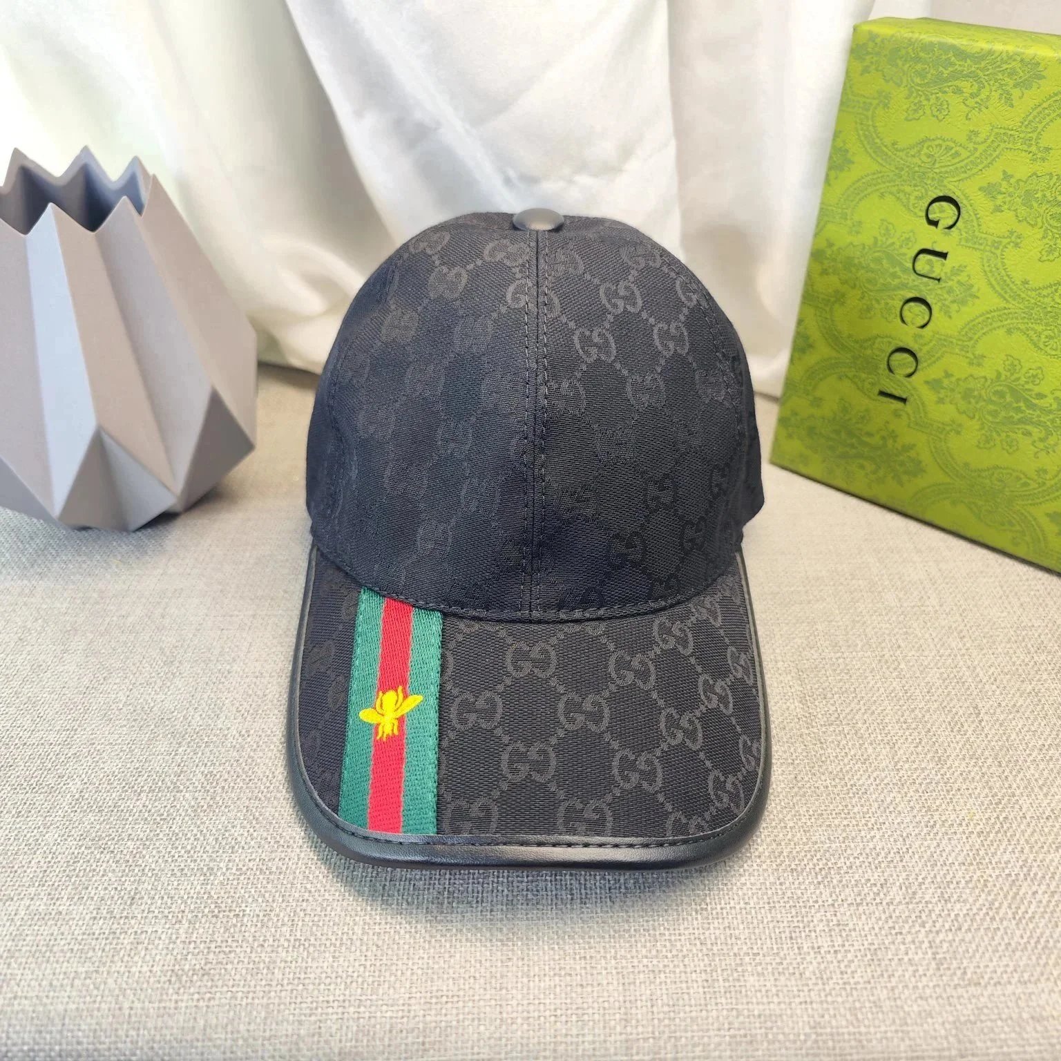 Gucci Hats GG Monogram Bucket Hat and Baseball Cap — 30