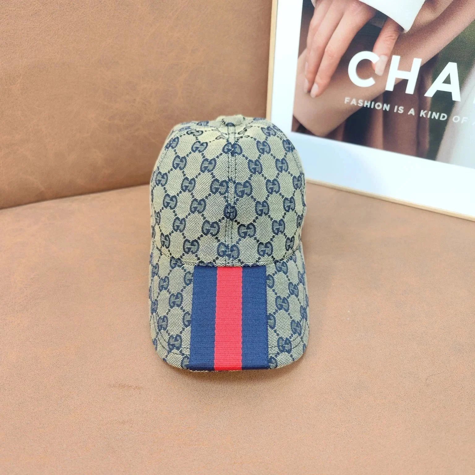 Gucci Hats GG Monogram Bucket Hat and Baseball Cap — 35