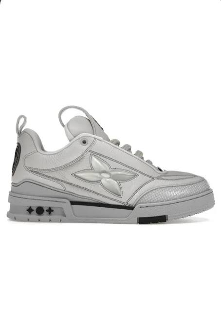 Louis Vuitton Louis Vuitton LV Trainer Sneakers in White and Silver White