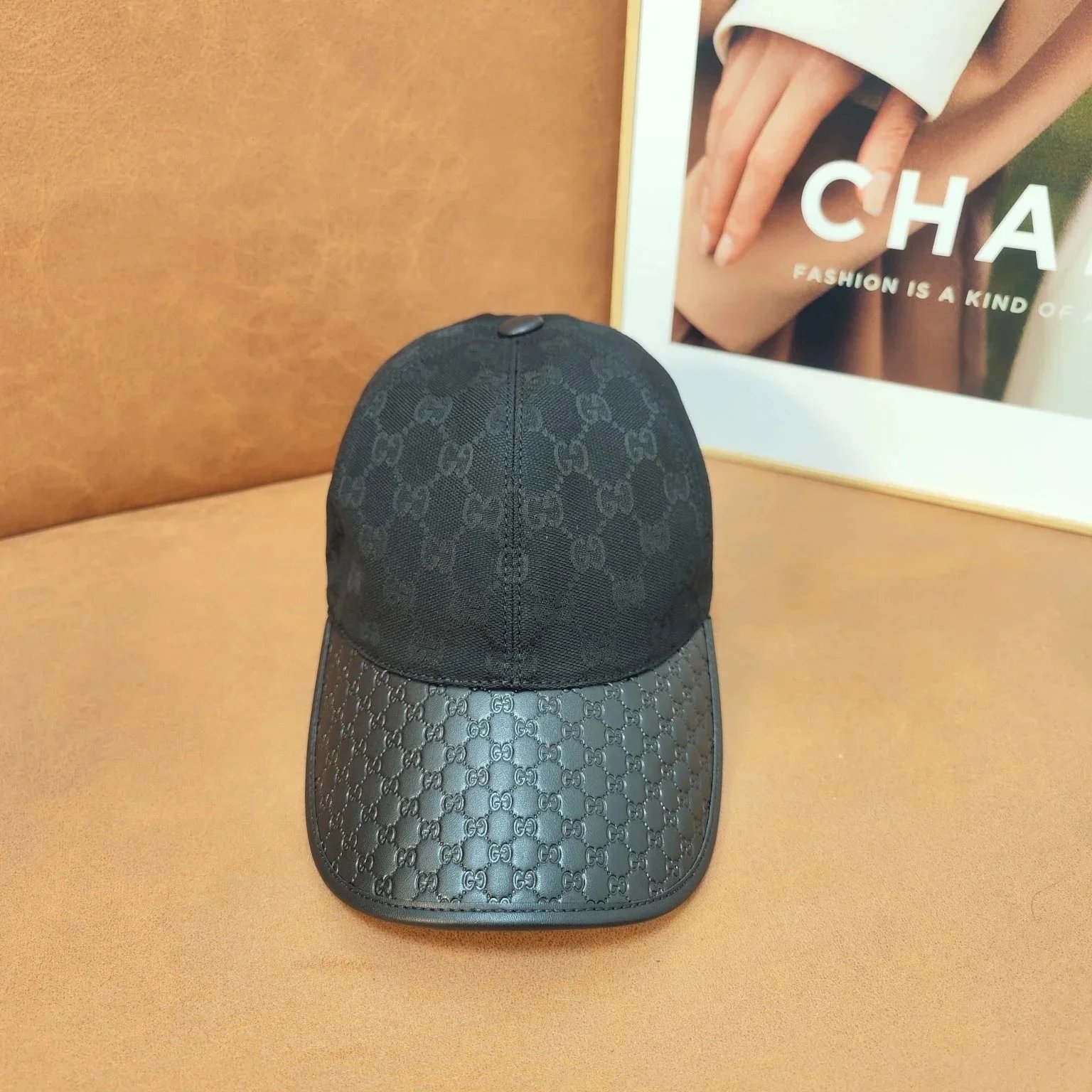 Gucci Hats GG Monogram Bucket Hat and Baseball Cap — 31