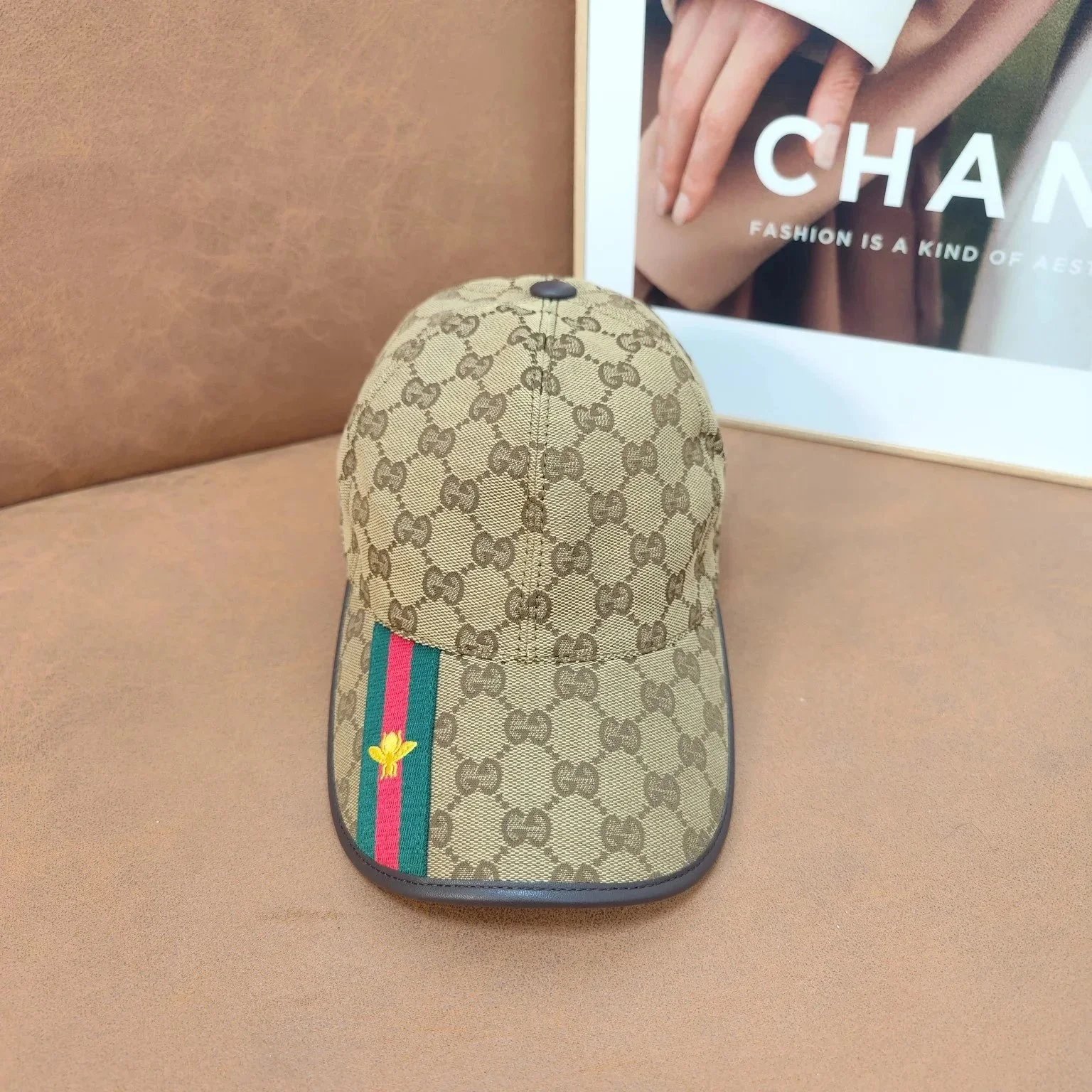 Gucci Hats GG Monogram Bucket Hat and Baseball Cap — 24