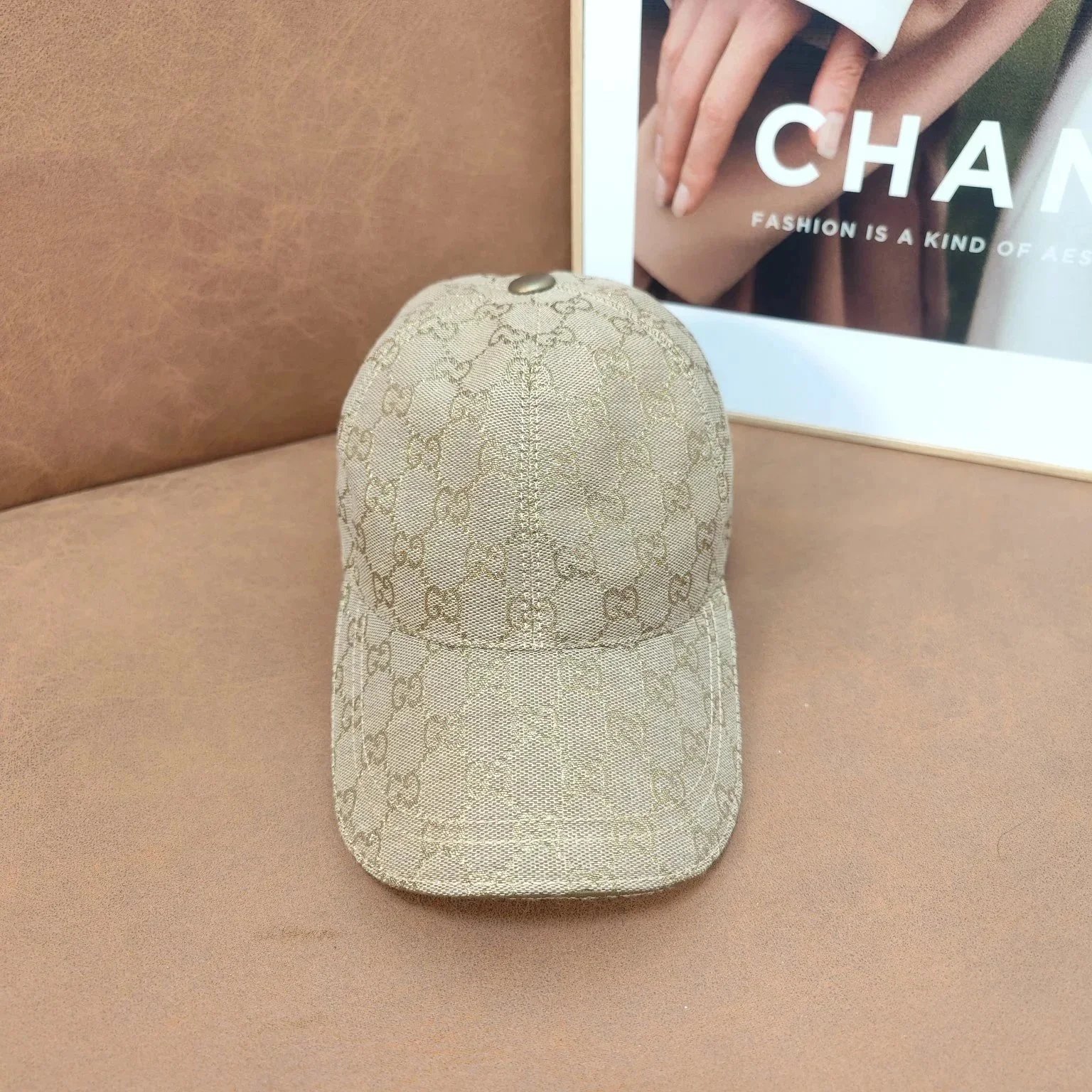 Gucci Hats GG Monogram Bucket Hat and Baseball Cap — 32