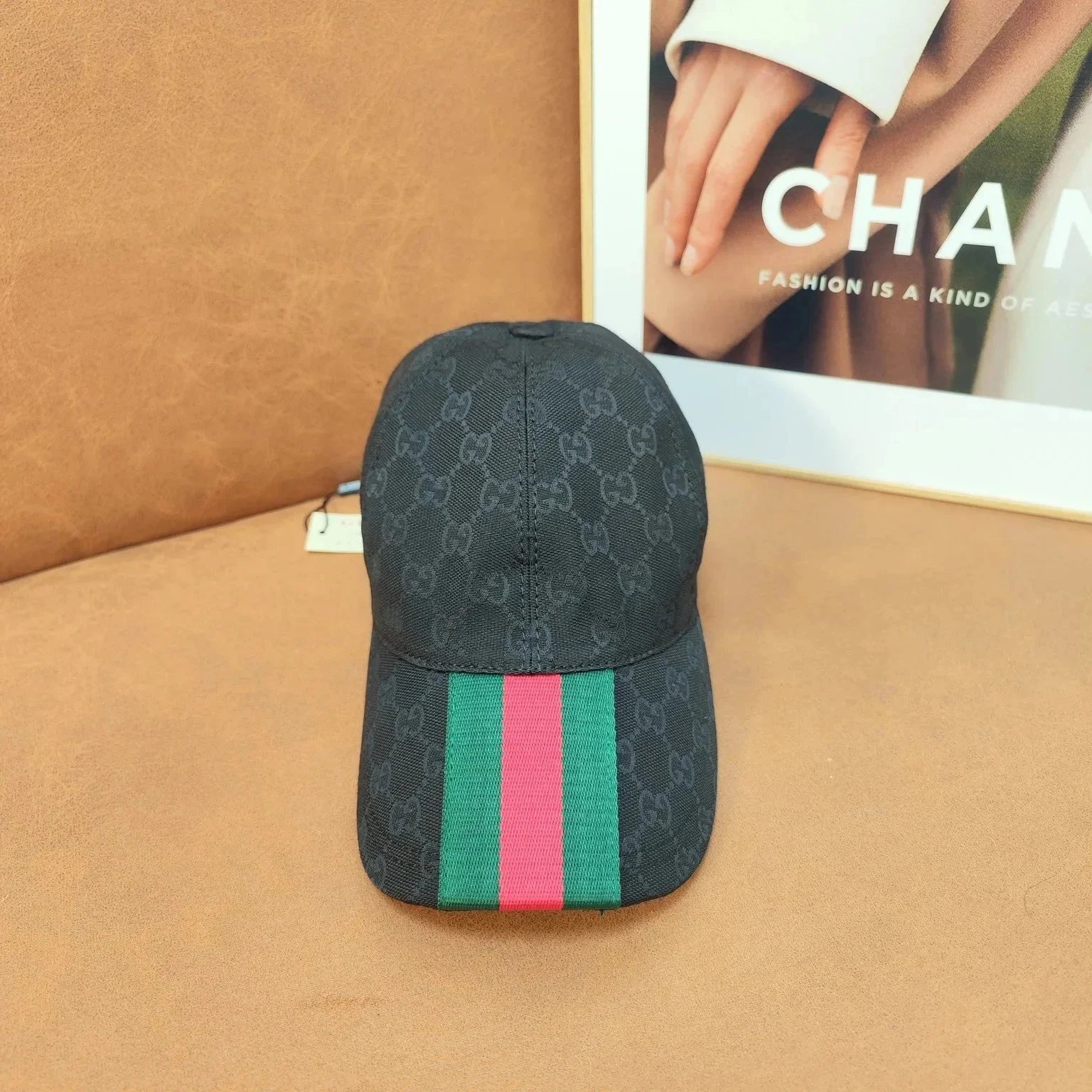 Gucci Hats GG Monogram Bucket Hat and Baseball Cap — 27