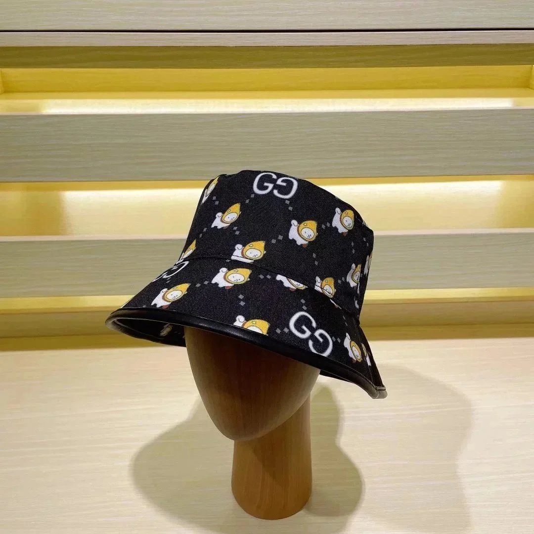 Gucci Hats GG Monogram Bucket Hat and Baseball Cap image 7