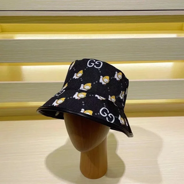Gucci Hats GG Monogram Bucket Hat and Baseball Cap product detail image 6