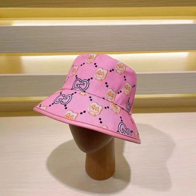 Gucci Hats GG Monogram Bucket Hat and Baseball Cap product detail image 8
