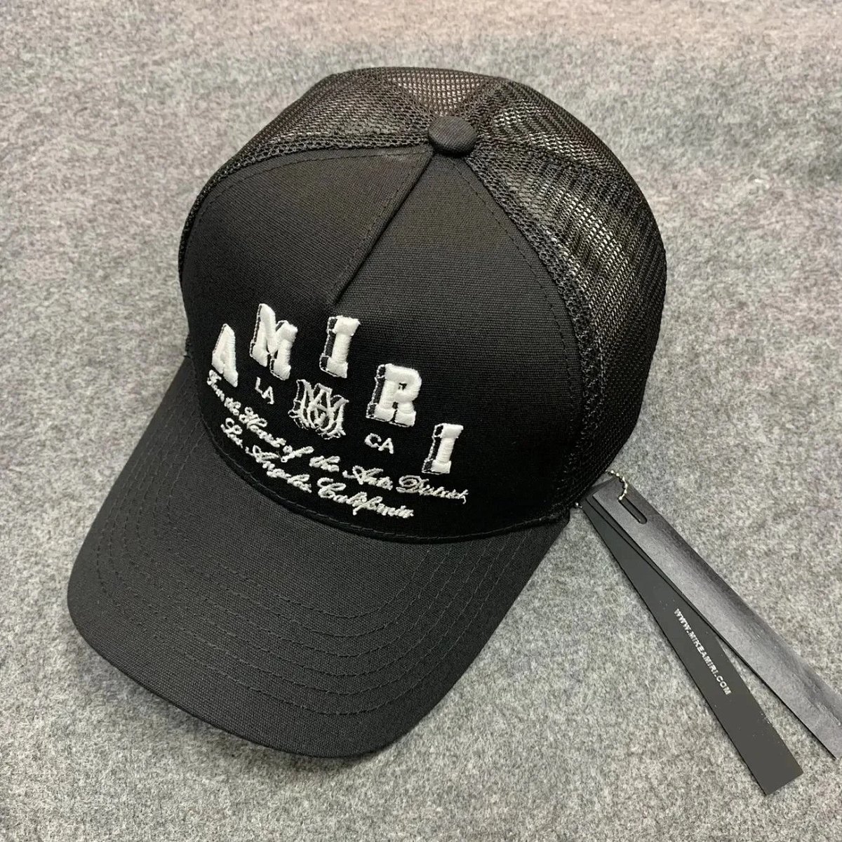 Design Trucker Cap Blue with White Embroidered Logo Baseball Cap Hats product detail 2 in Litbuy spreadsheet finds