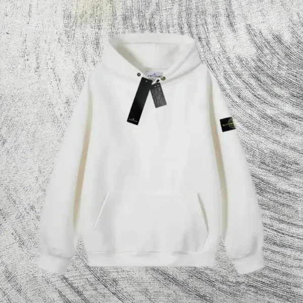 Stone Island Hoodie Burgundy - 11