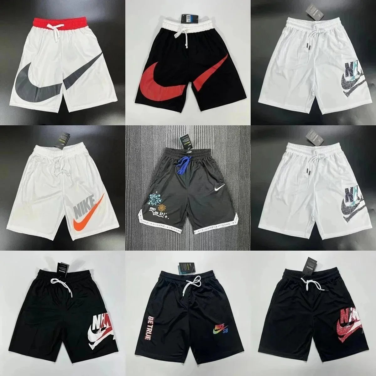 Nike Just Do It Graphic Shorts Black product detail 2 in Litbuy spreadsheet finds