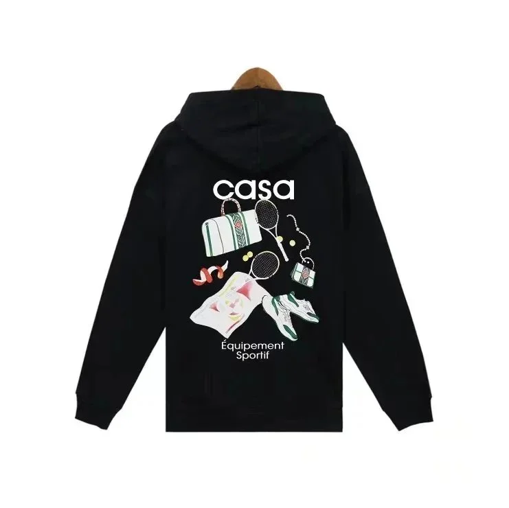 Casa Black Hoodie