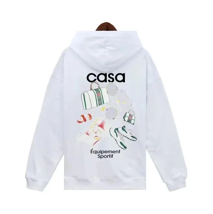 Casa White Hoodie