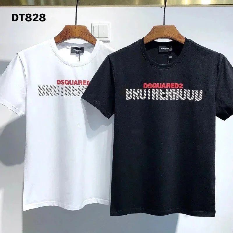 DSQUARED2 DSQUARED2 Bruthernuuv T-Shirt in Black and White Black