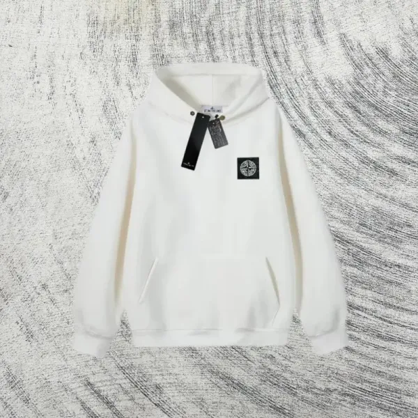 Stone Island Hoodie Burgundy - 5