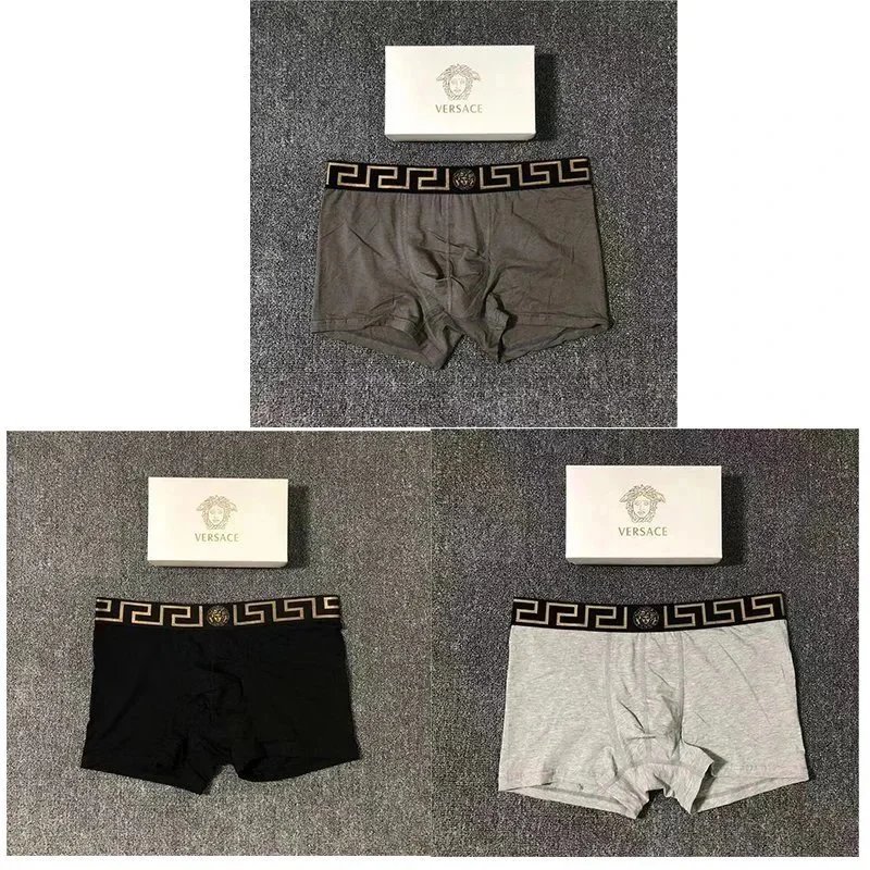 VERSACE 白+深灰+黑 礼盒装 option
