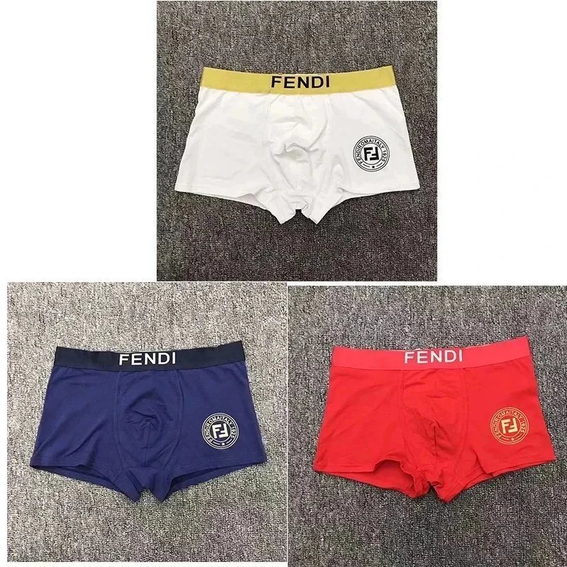 FENDI 白+蓝+红 礼盒装 option