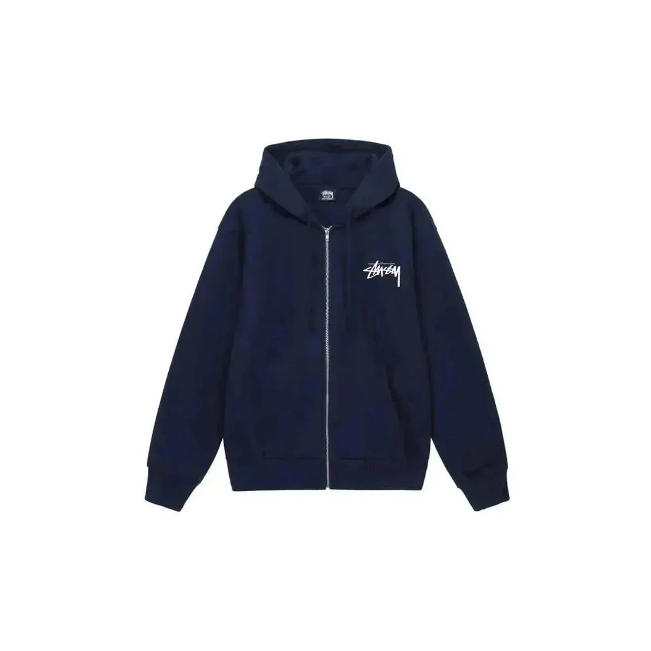 Stussy Classic Logo Hooded Sweatshirt White Beige Gray Heather Navy Black Streetwear