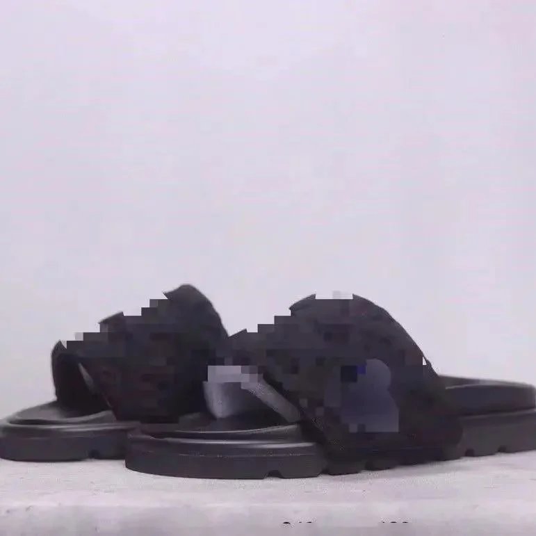 L Brand Quality Slide Sandals