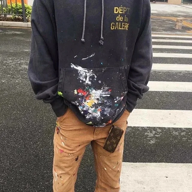 Gallery Dept. Hoodies & Sweatshirts Logo Graphic Pullover Hoodie product detail image 8