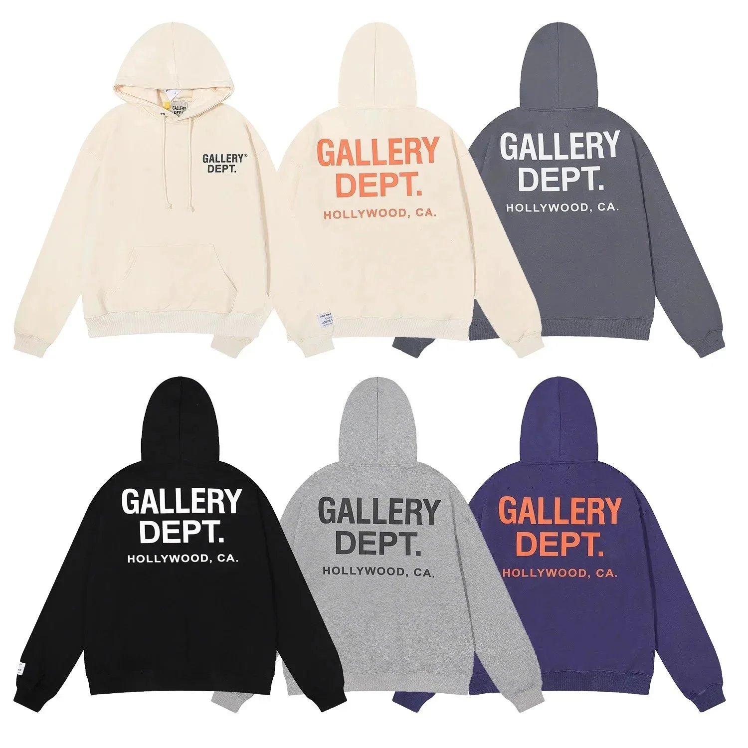 Gallery Dept. Hoodies & Sweatshirts Logo Graphic Pullover Hoodie image 2