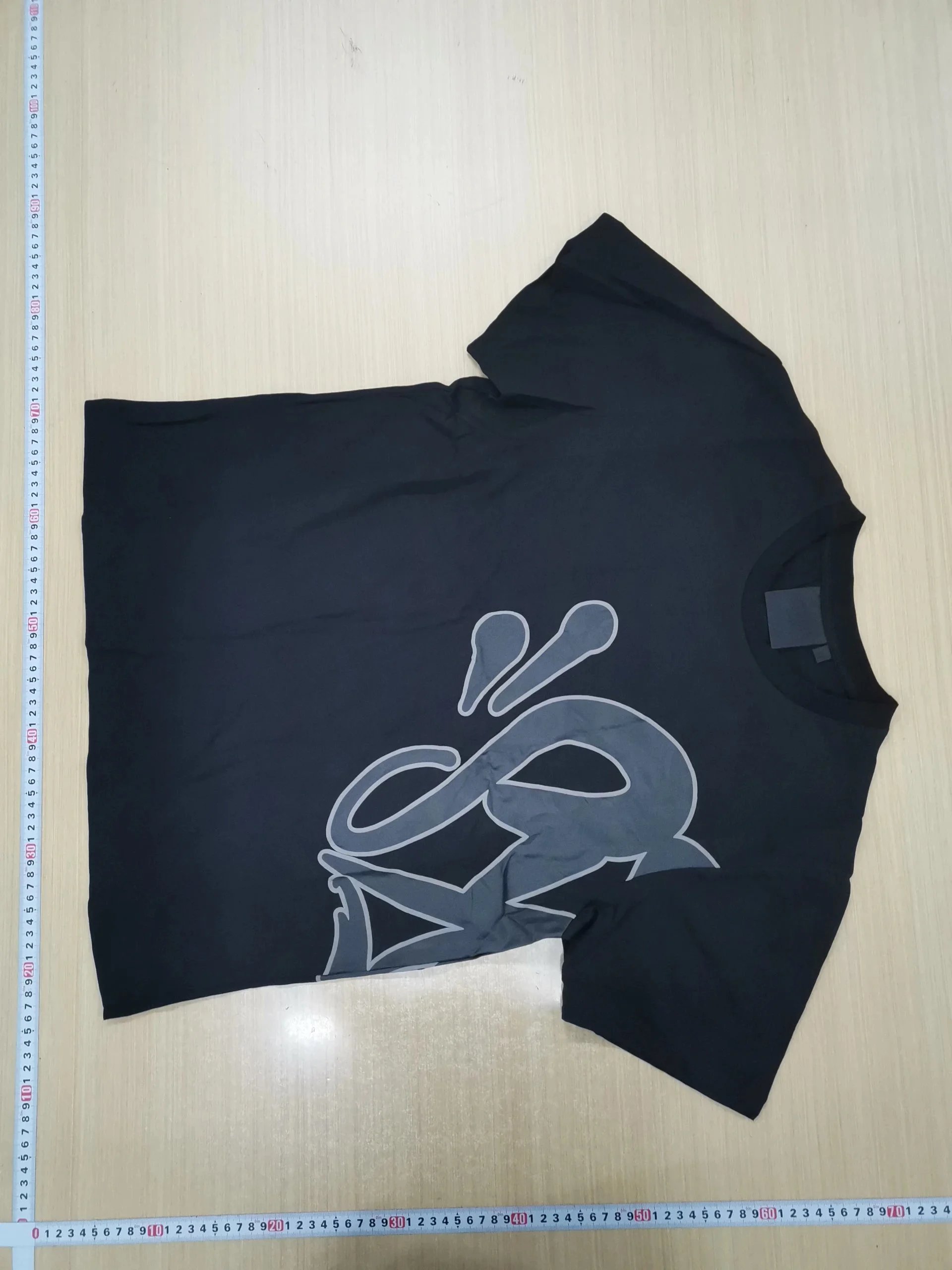 Graffiti Print T-Shirt And Shorts Set Multicolor Streetwear