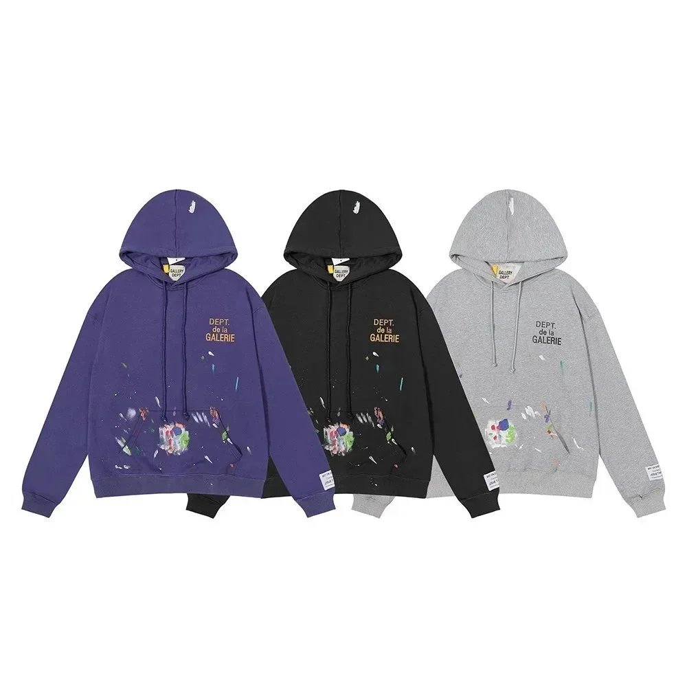 Gallery Dept. Hoodies & Sweatshirts Logo Graphic Pullover Hoodie image 4