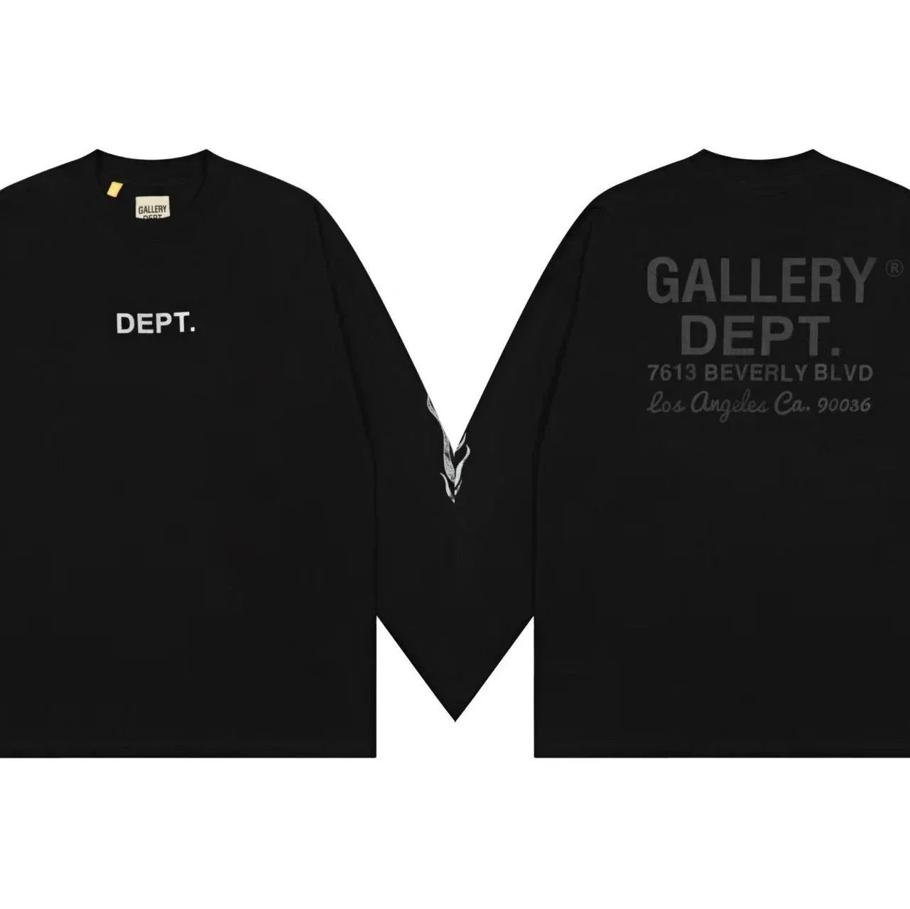 Gallery Dept. Hoodies & Sweatshirts Logo Graphic Pullover Hoodie — 10