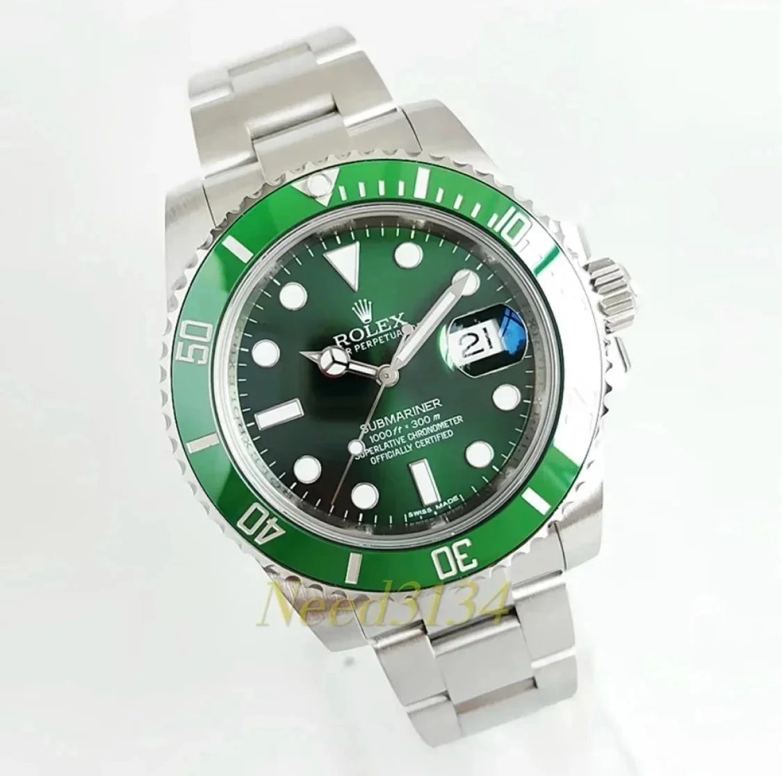 Rolex Submariner Black And Gold Two Tone Dive Watch