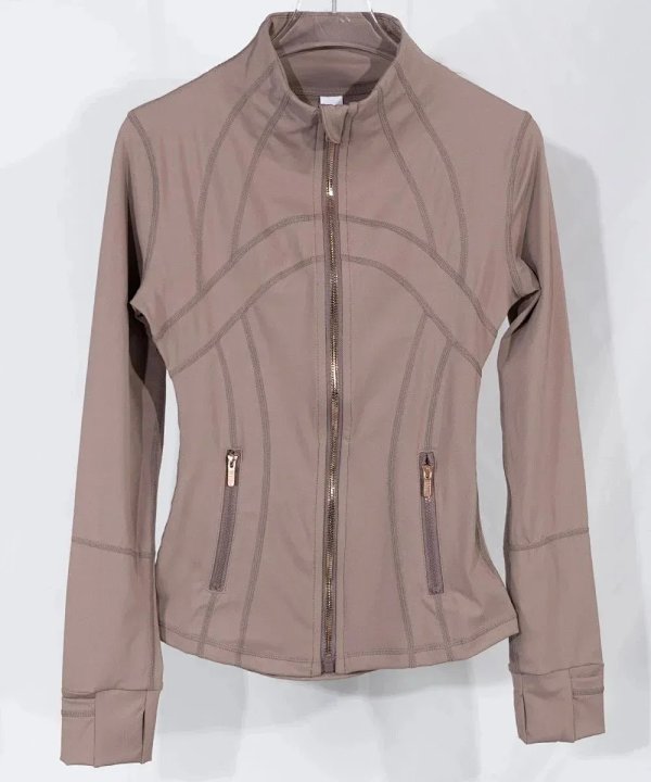 Lululemon Define Jacket Taupe Activewear Jacket product listing in Litbuy spreadsheet finds