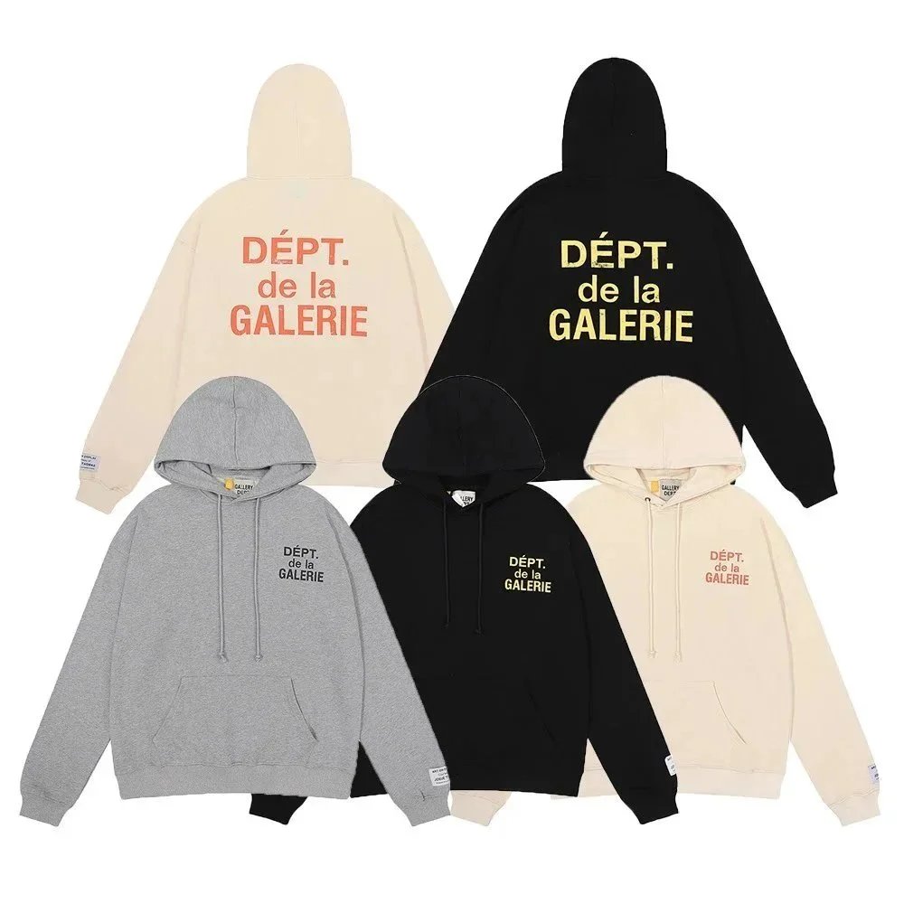 Gallery Dept. Hoodies & Sweatshirts Logo Graphic Pullover Hoodie image 3