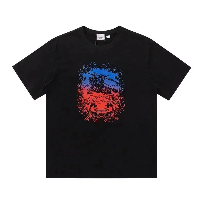 Burberry Equestrian Knight Graphic T-Shirt
