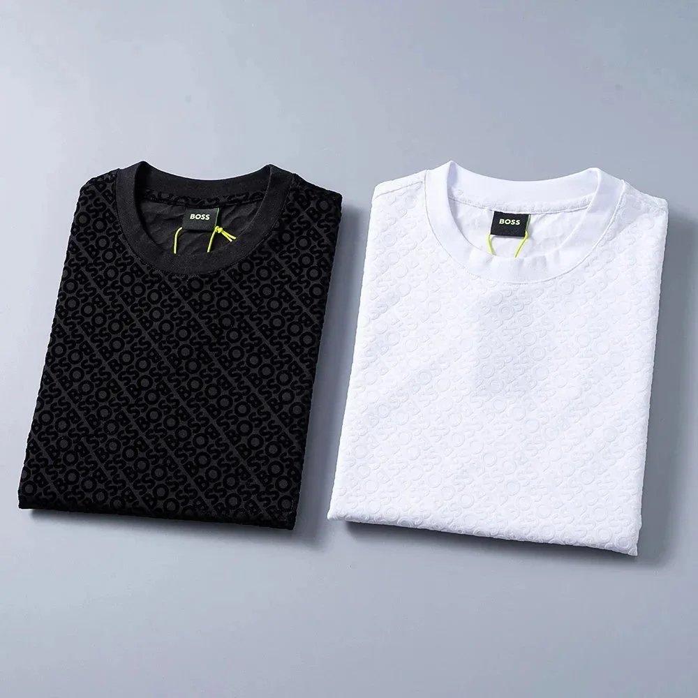 Hugo Boss Logo V-Neck Polo Black - 6