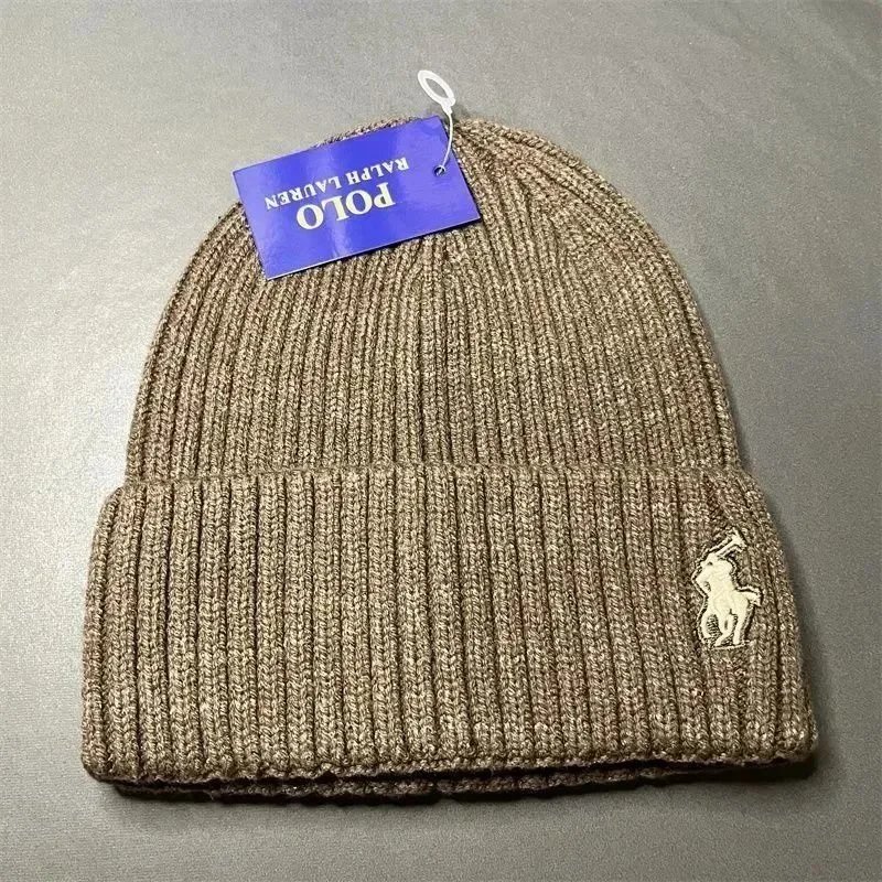 Polo Ralph Lauren Ribbed Beanie Hat Multicolor Classic Knit