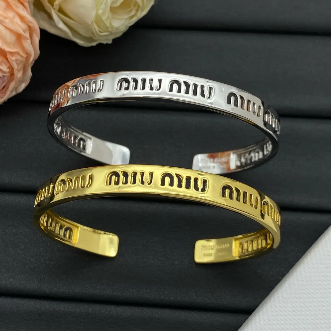 Miu Miu Logo Cuff Bracelet T-Shirt