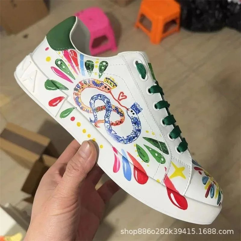 ZMR16 European Luxury Couple Casual Sport Shoes photo 2