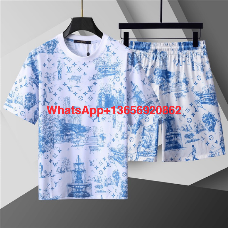 Louis Vuitton Monogram Gradient Pink Casual Set