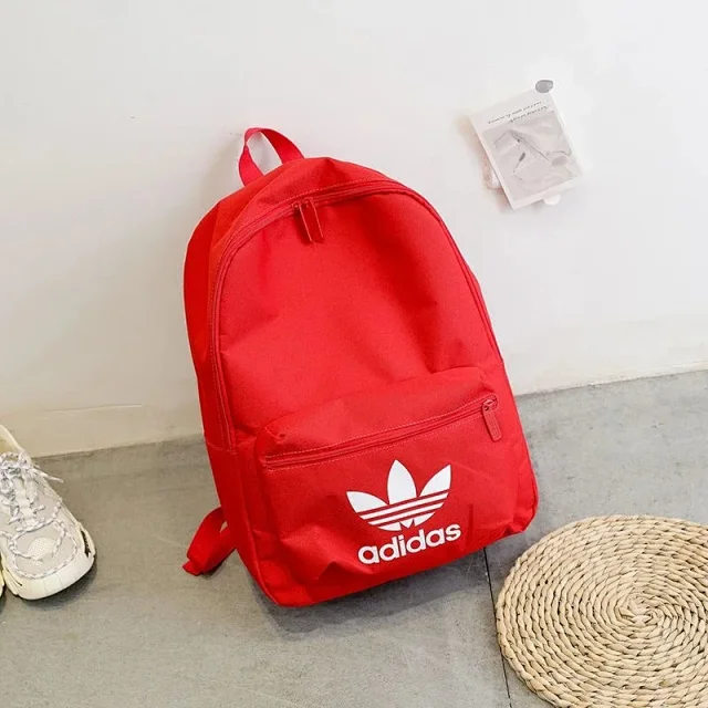 Adidas Backpacks Trefoil Logo Backpack with Front Zip Pocket product detail image 1