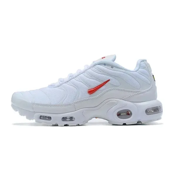 Nike Air Max Plus White/Red Sneakers - 1