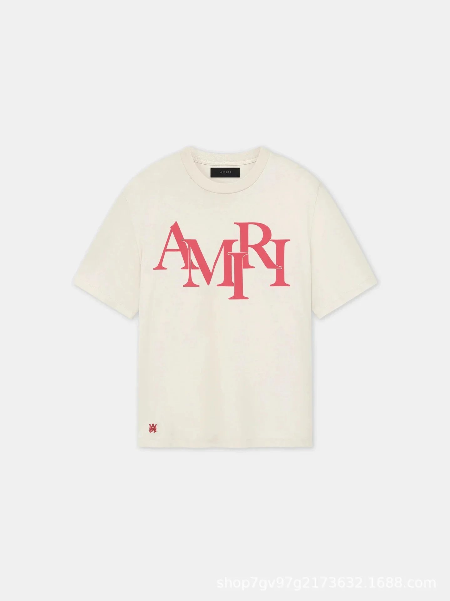 Amiri Eagle Logo Black Oversized T-Shirt