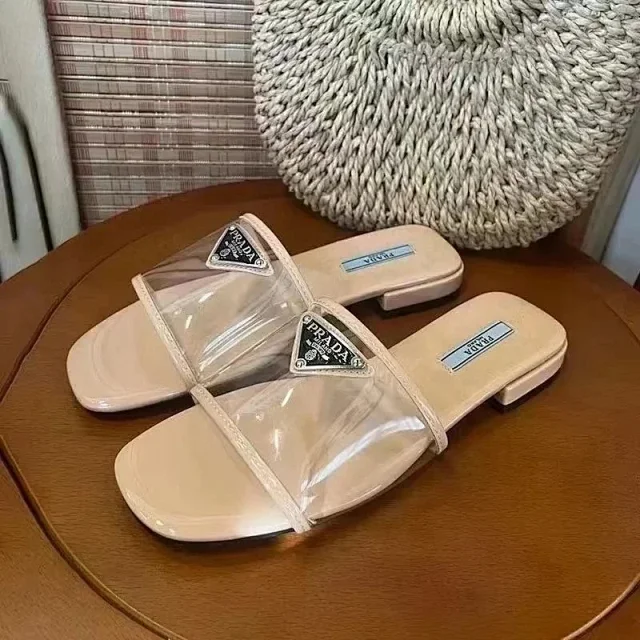 Prada Sandals Woven lug-sole slingback product detail image 3