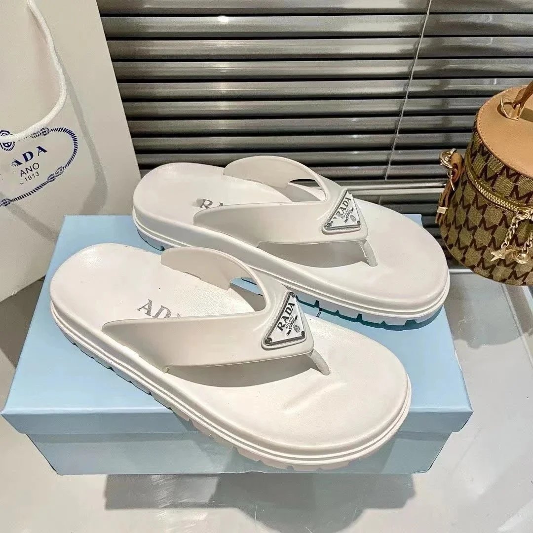 Prada Sandals Woven lug-sole slingback — p17