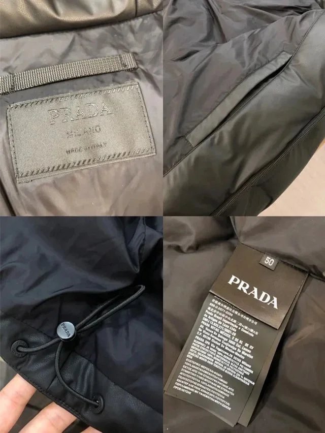 Prada Down Jackets Hooded puffer image 6