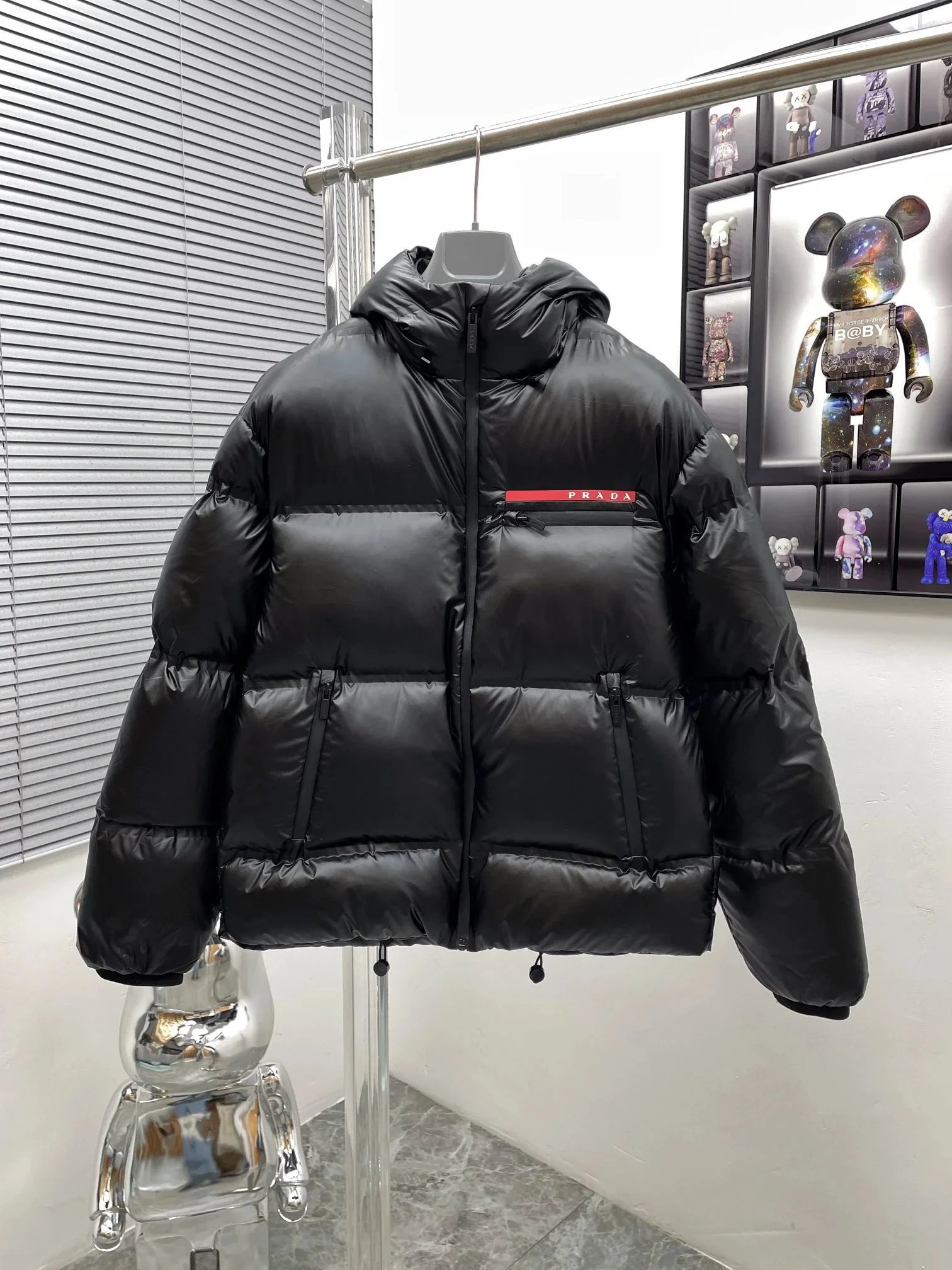 Prada Down Jackets Hooded puffer — 25
