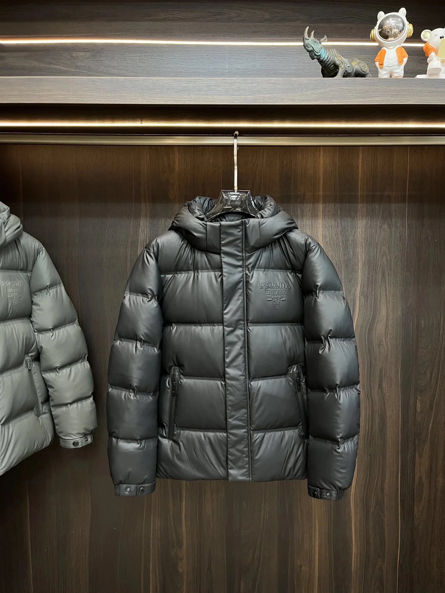 Prada Down Jackets Hooded puffer image 10