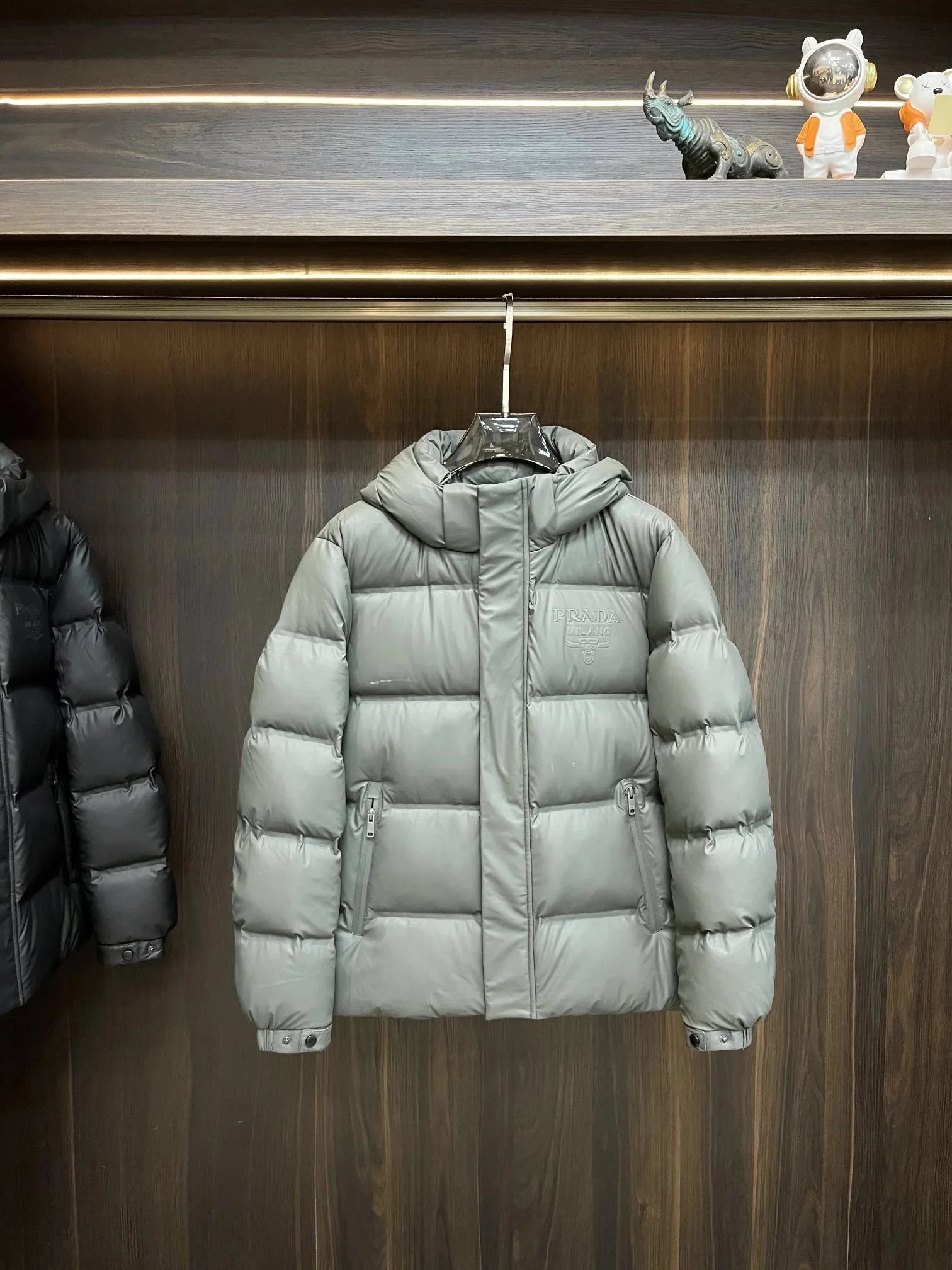 Prada Down Jackets Hooded puffer — 16