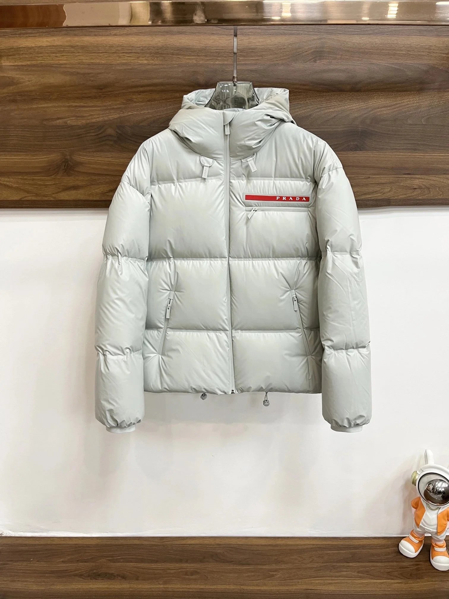 Prada Down Jackets Hooded puffer image 11