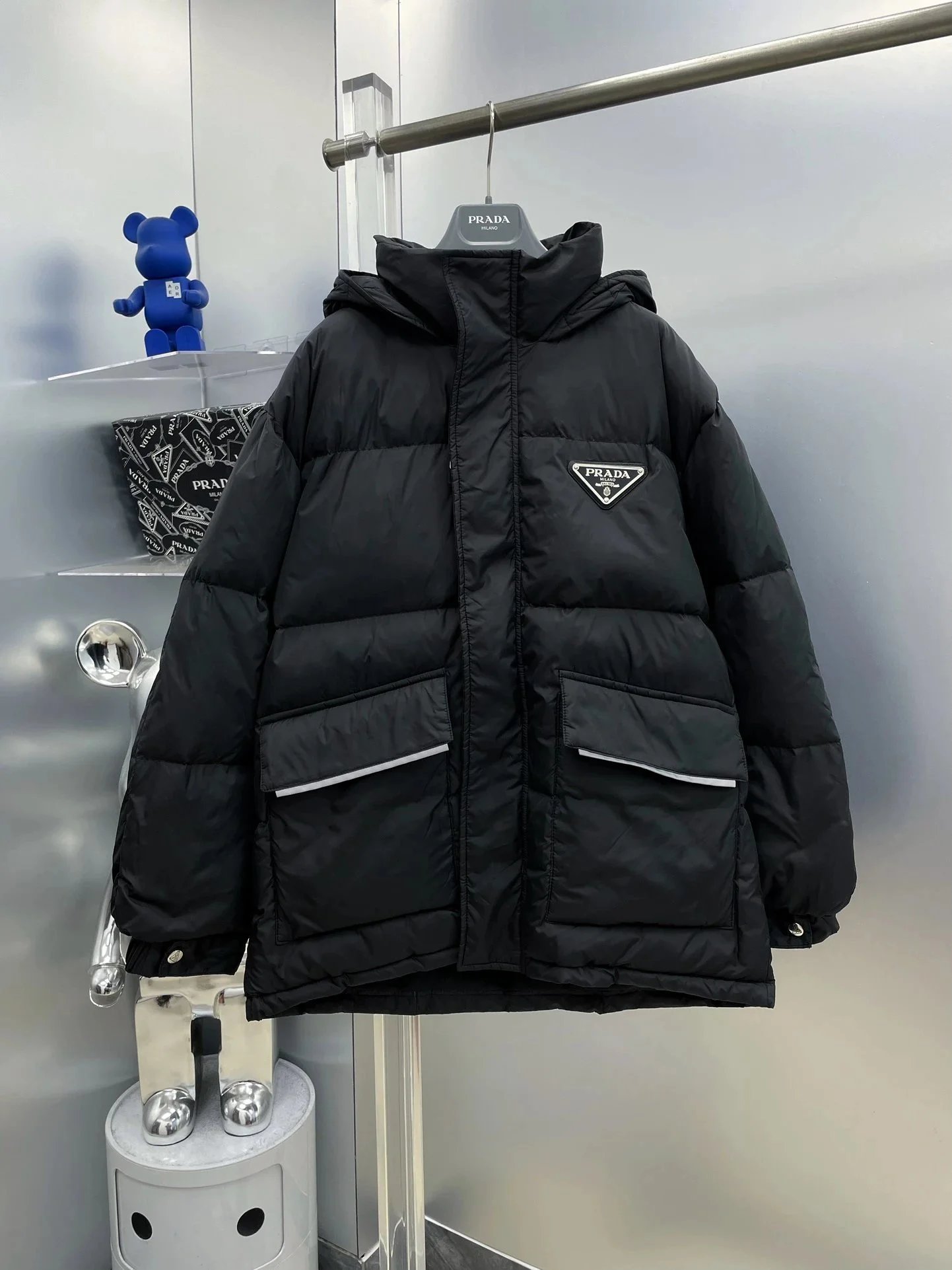 Prada Down Jackets Hooded puffer — 7
